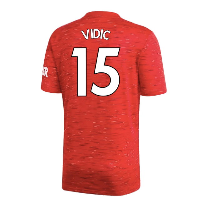 Manchester United 2020-21 Home Shirt (Very Good) (VIDIC 15)