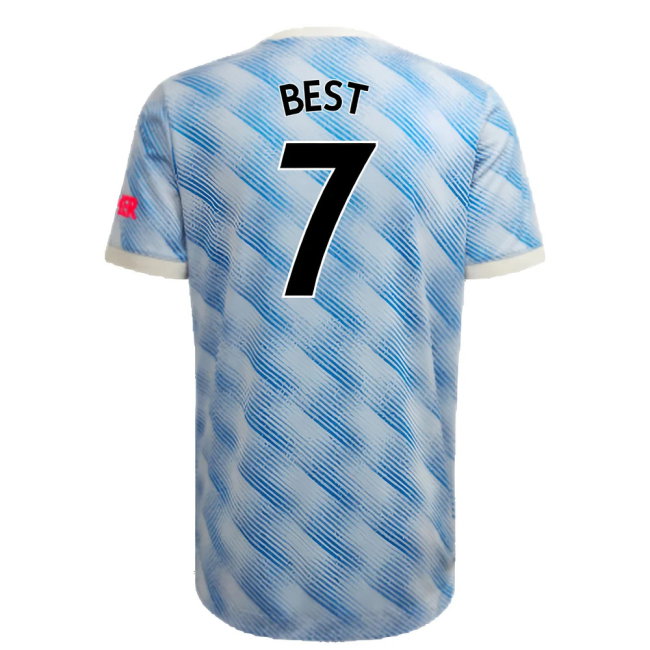 Manchester United 2021-22 Away Shirt (XL) (Mint) (BEST 7)