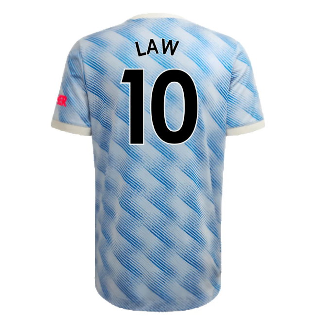 Manchester United 2021-22 Away Shirt (XL) (Mint) (LAW 10)