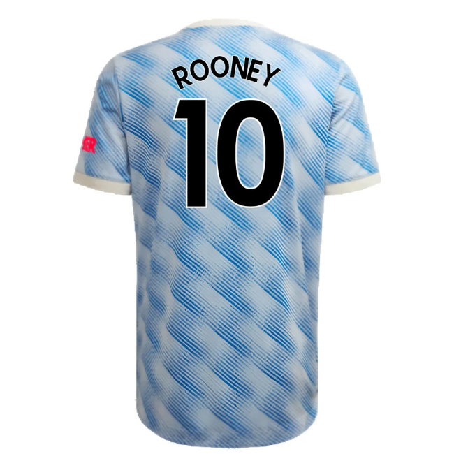 Manchester United 2021-22 Away Shirt (XL) (Mint) (ROONEY 10)