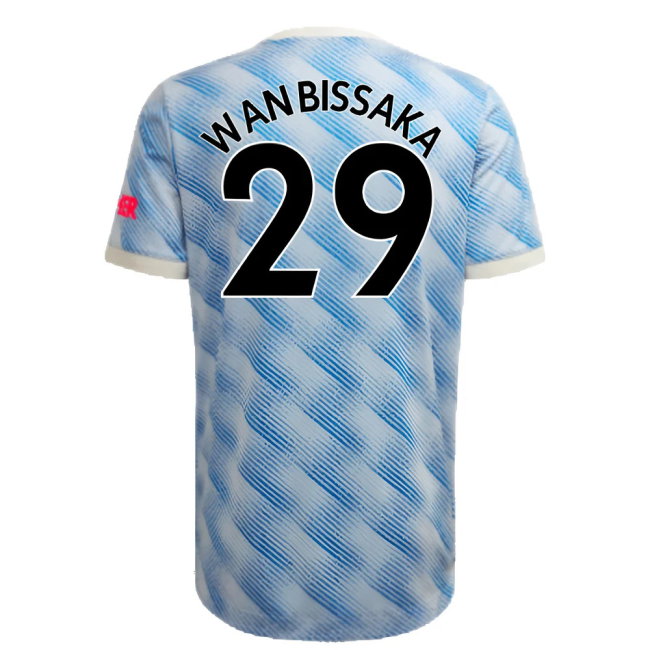 Manchester United 2021-22 Away Shirt (XL) (Mint) (WAN BISSAKA 29)