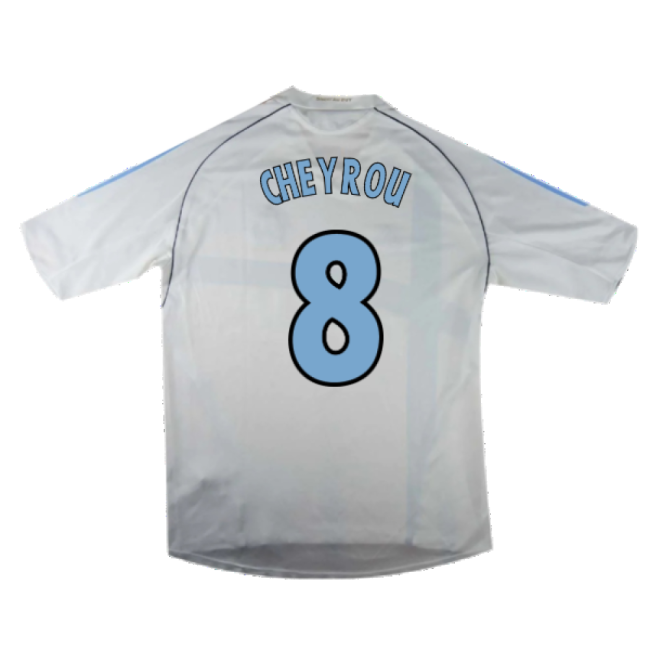 Marseille 2004-05 Home Shirt ((Excellent) L) (Cheyrou 8)