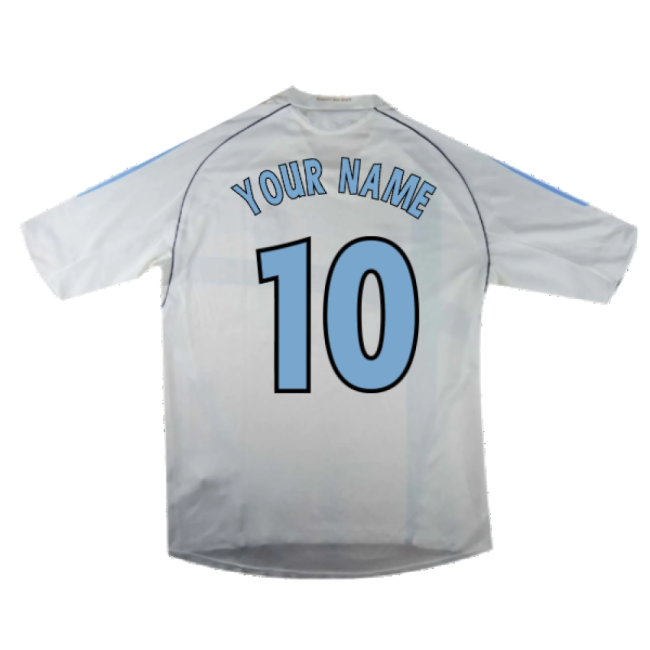 Marseille 2004-05 Home Shirt ((Excellent) L) (Your Name)