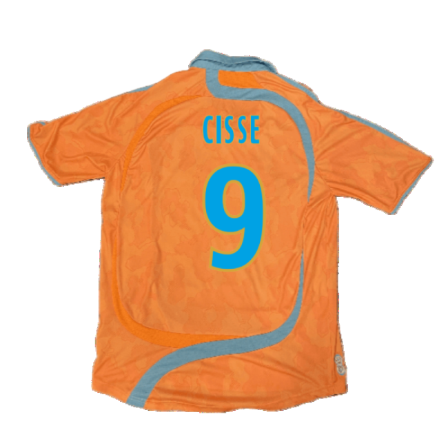 Marseille 2007-08 Third Shirt ((Good) M) (Cisse 9)