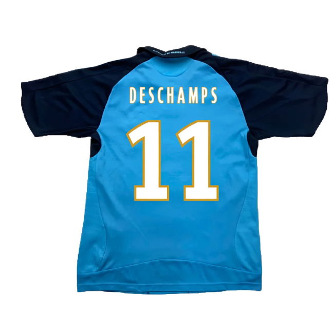 Marseille 2008-09 Away Shirt (XL) (Very Good) (DESCHAMPS 11)
