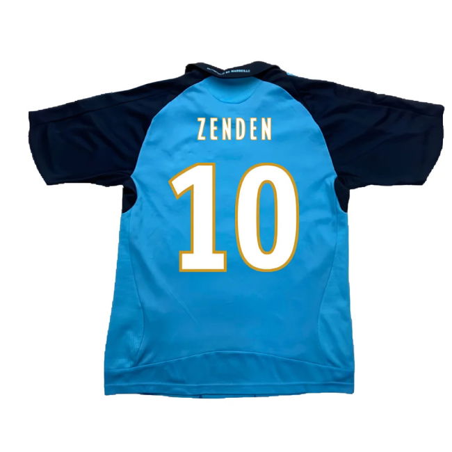 Marseille 2008-09 Away Shirt (XL) (Very Good) (ZENDEN 10)