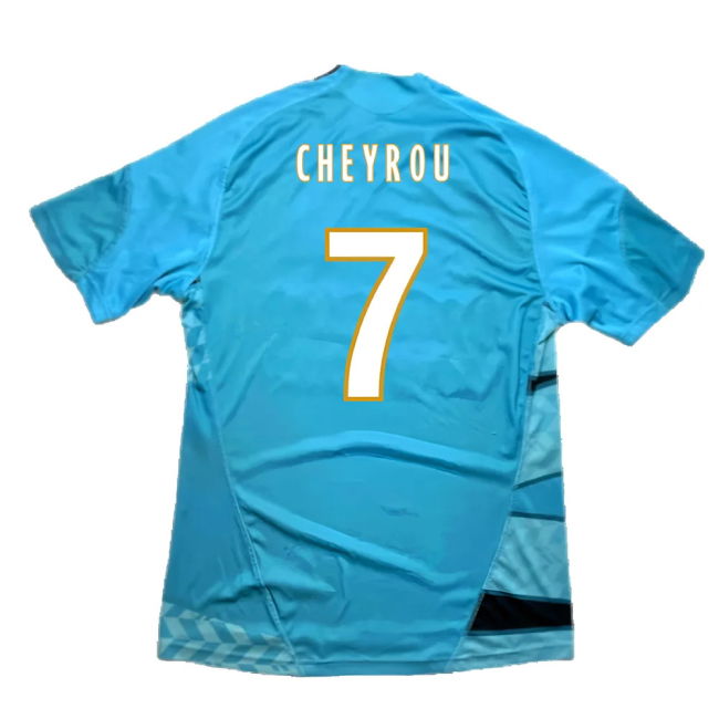 Marseille 2009-10 Away Shirt ((Excellent) M) (Cheyrou 7)