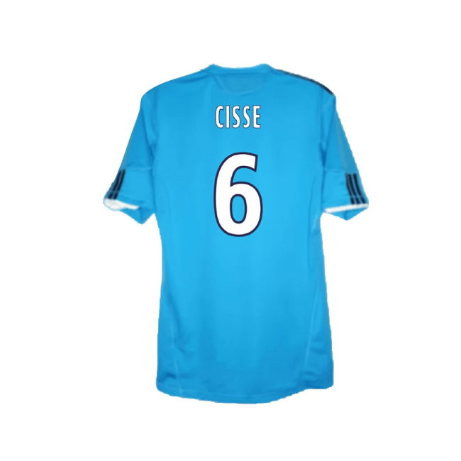 Marseille 2010-11 Away Shirt (S) (Excellent) (Cisse 6)