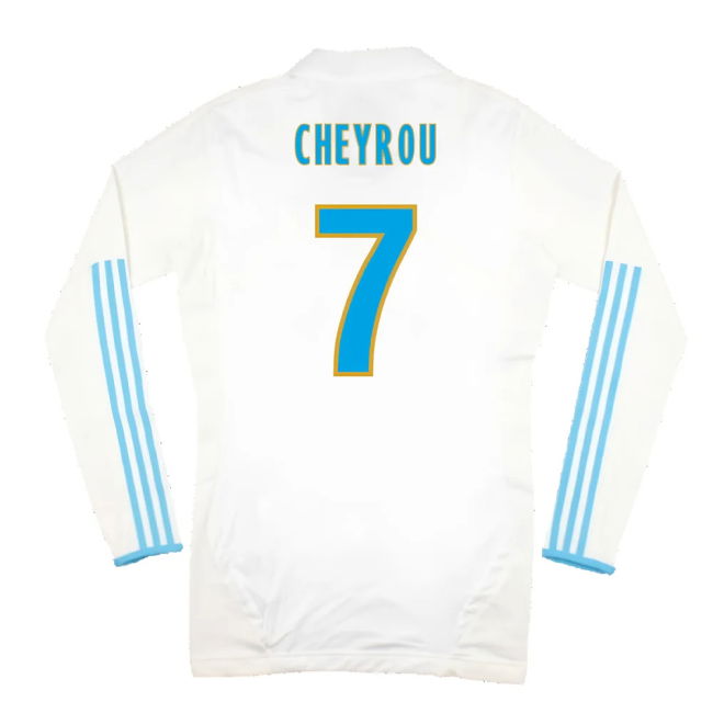 Marseille 2011-12 Player Spec Long Sleeve Home Shirt ((Excellent) L) (Cheyrou 7)