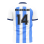 Messi x Maradona Argentina World Cup Tribute Shirt (MASCHERANO 14)