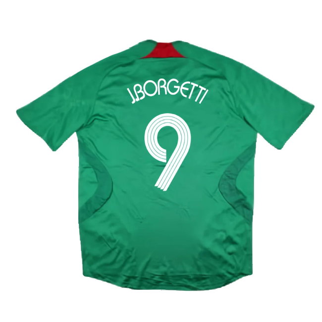 Mexico 2007-08 Home Shirt (L) (Excellent) (J.Borgetti 9)
