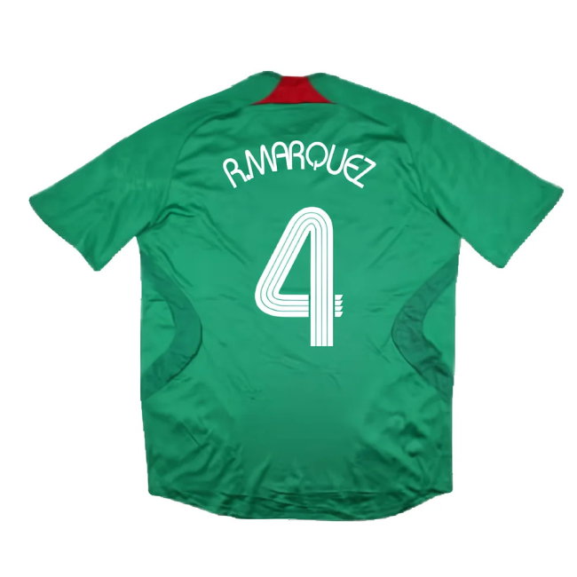 Mexico 2007-08 Home Shirt (L) (Excellent) (R.Marquez 4)