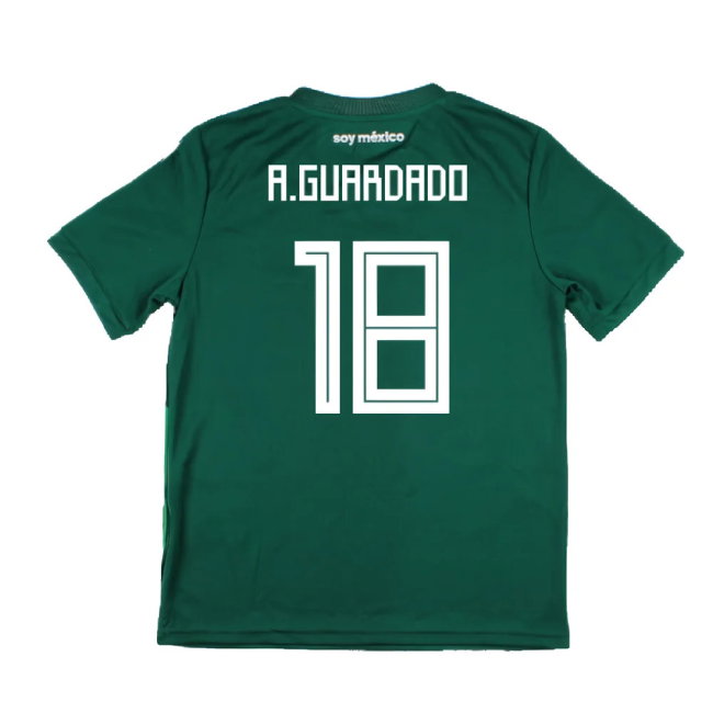 Mexico 2018-19 Home Shirt (Mint) (A.Guardado 18)