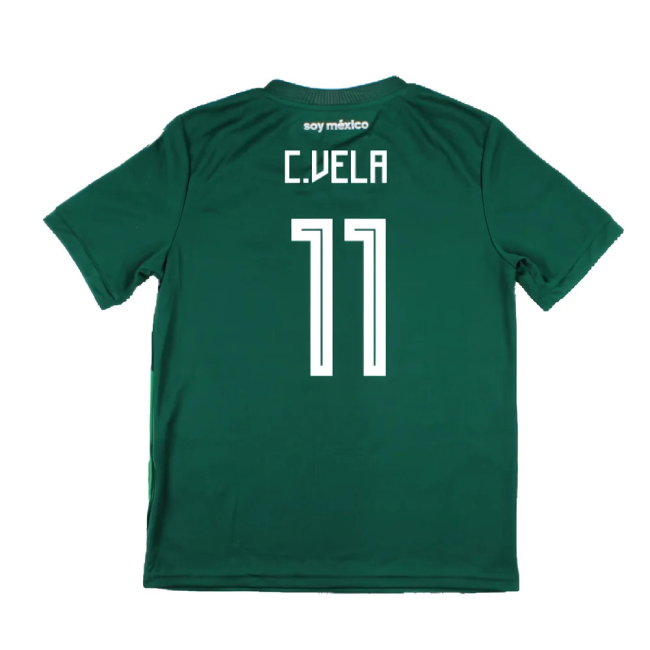 Mexico 2018-19 Home Shirt (Mint) (C.Vela 11)