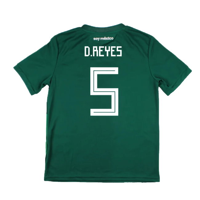 Mexico 2018-19 Home Shirt (Mint) (D.Reyes 5)