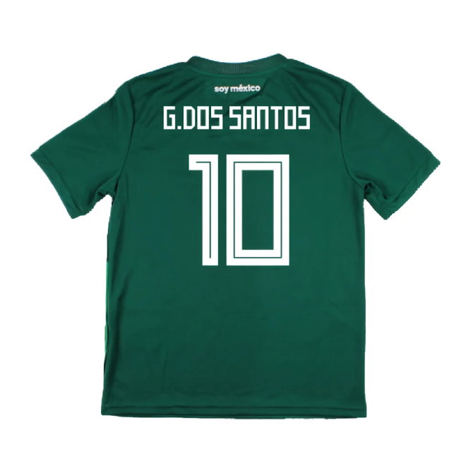 Mexico 2018-19 Home Shirt (Mint) (G.Dos Santos 10)