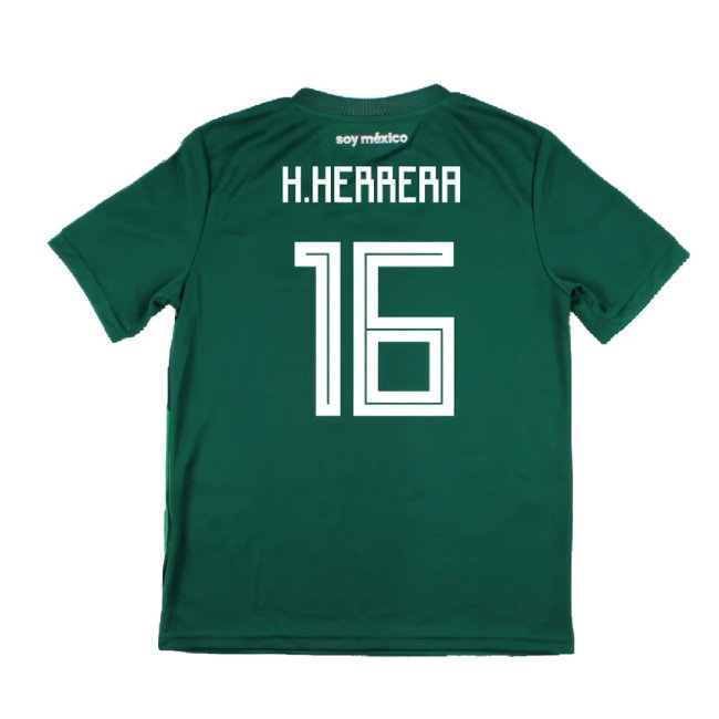 Mexico 2018-19 Home Shirt (Mint) (H.Herrera 16)