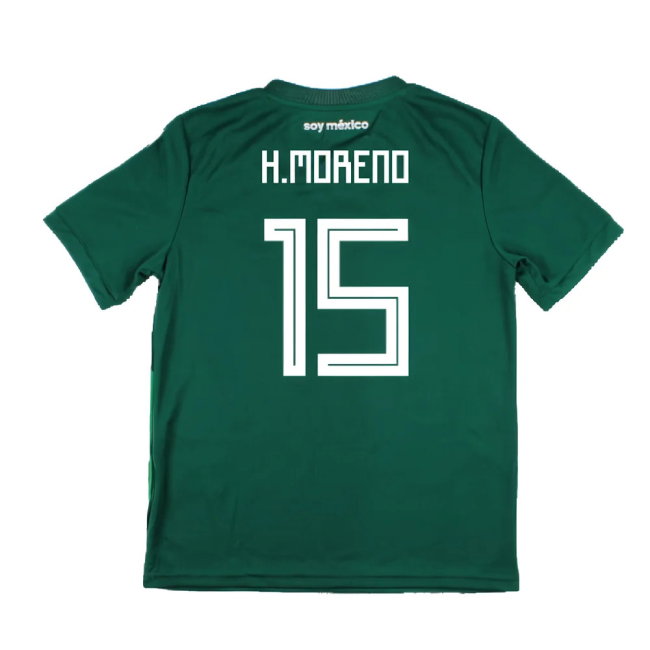 Mexico 2018-19 Home Shirt (Mint) (H.Moreno 15)
