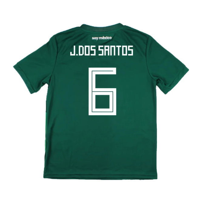 Mexico 2018-19 Home Shirt (Mint) (J.Dos Santos 6)