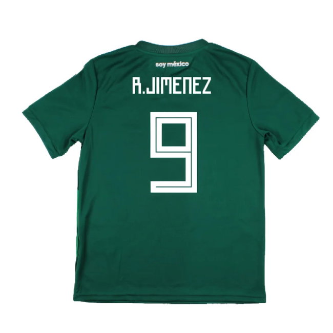Mexico 2018-19 Home Shirt (Mint) (R.Jimenez 9)