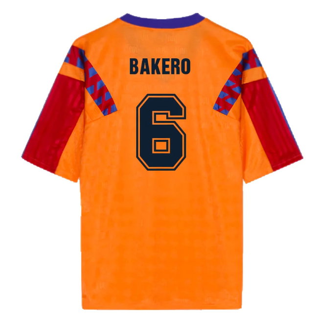 Meyba 1992 Barcelona Reissue Away Shirt (Bakero 6)
