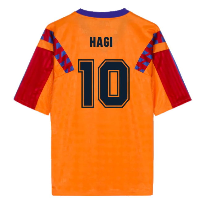 Meyba 1992 Barcelona Reissue Away Shirt (Hagi 10)