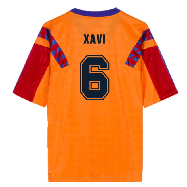 Meyba 1992 Barcelona Reissue Away Shirt (Xavi 6)