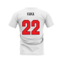 Milano 1995-1996 Retro Shirt T-shirt - Text (White) (KAKA 22)