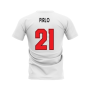 Milano 1995-1996 Retro Shirt T-shirt - Text (White) (PIRLO 21)