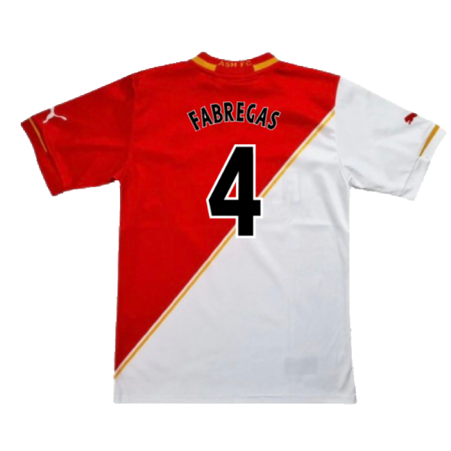Monaco 2001-02 Home Shirt ((Excellent) L) (FABREGAS 4)