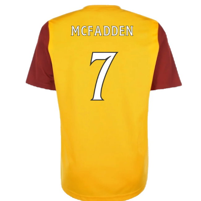 Motherwell 2013-14 Home Shirt (M) (Mint) (McFadden 7)
