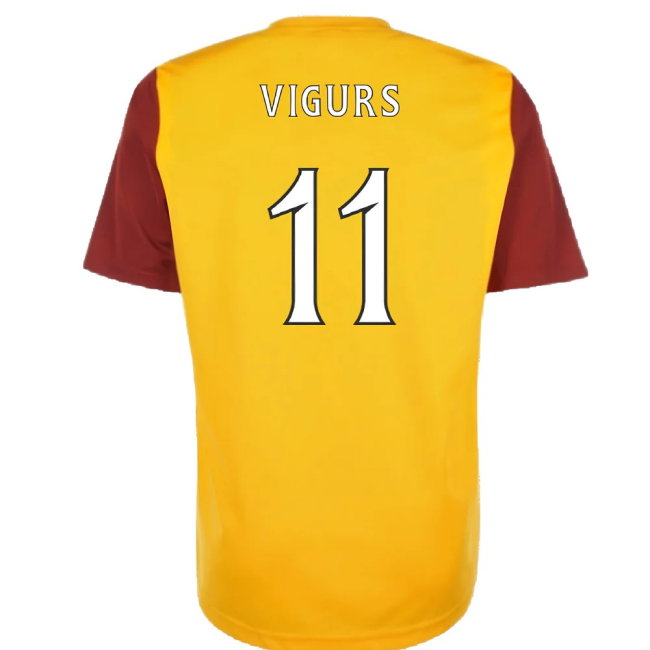 Motherwell 2013-14 Home Shirt (S) (Excellent) (Vigurs 11)