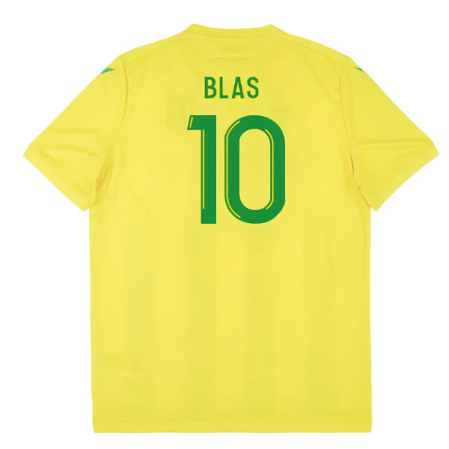 Nantes 2021-22 Home Shirt (2XL) (Excellent) (Blas 10)