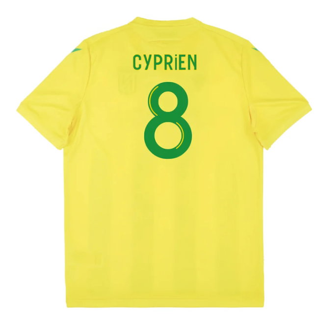 Nantes 2021-22 Home Shirt (2XL) (Excellent) (Cyprien 8)
