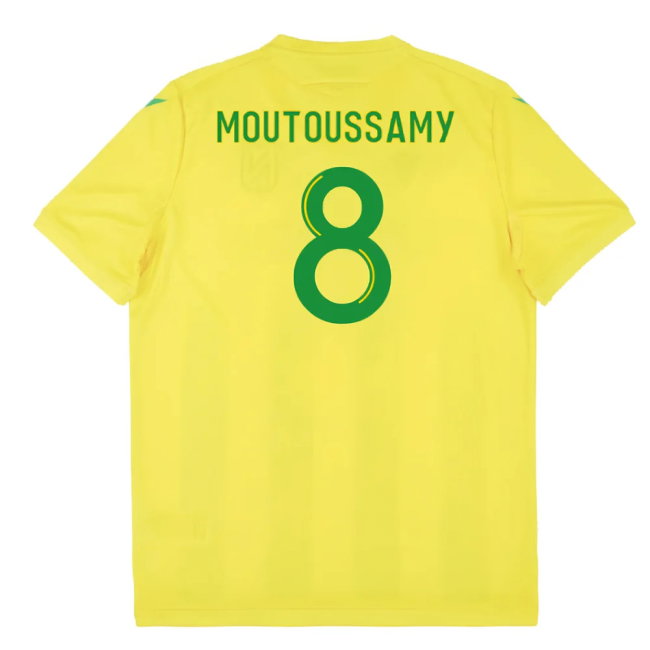 Nantes 2021-22 Home Shirt (2XL) (Excellent) (Moutoussamy 8)