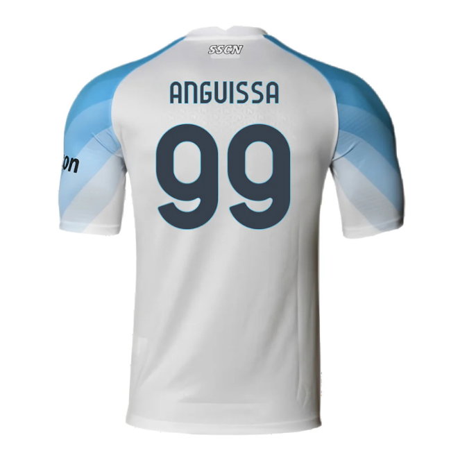 Napoli 2022-2023 Away Player Issue Shirt (XL) (Very Good) (Anguissa 99)