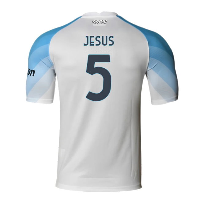 Napoli 2022-2023 Away Player Issue Shirt (XL) (Very Good) (Jesus 5)