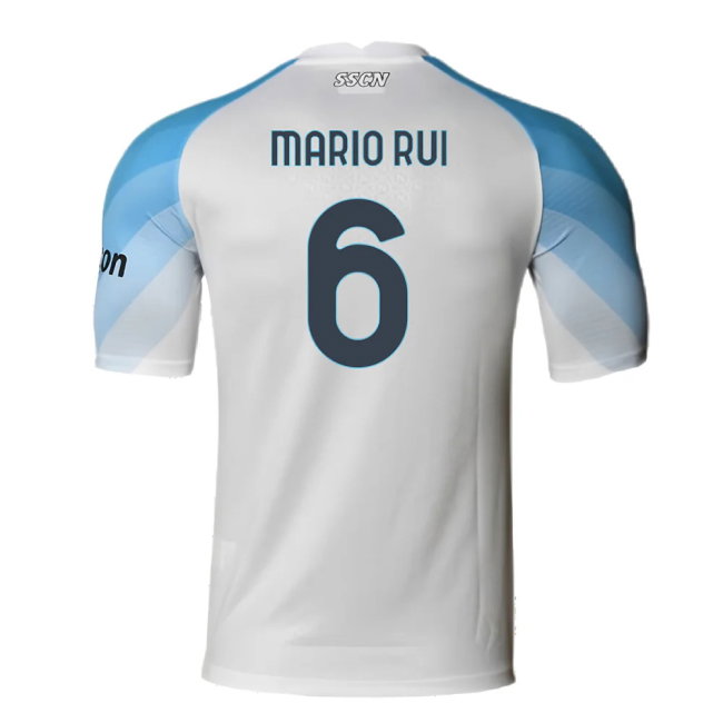 Napoli 2022-2023 Away Player Issue Shirt (XL) (Very Good) (Mario Rui 6)