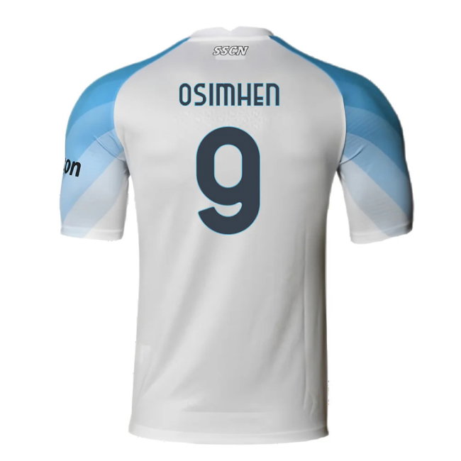 Napoli 2022-2023 Away Player Issue Shirt (XL) (Very Good) (Osimhen 9)