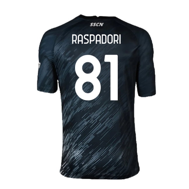 Napoli 2022-23 Third Shirt (L) (Excellent) (Raspadori 81)