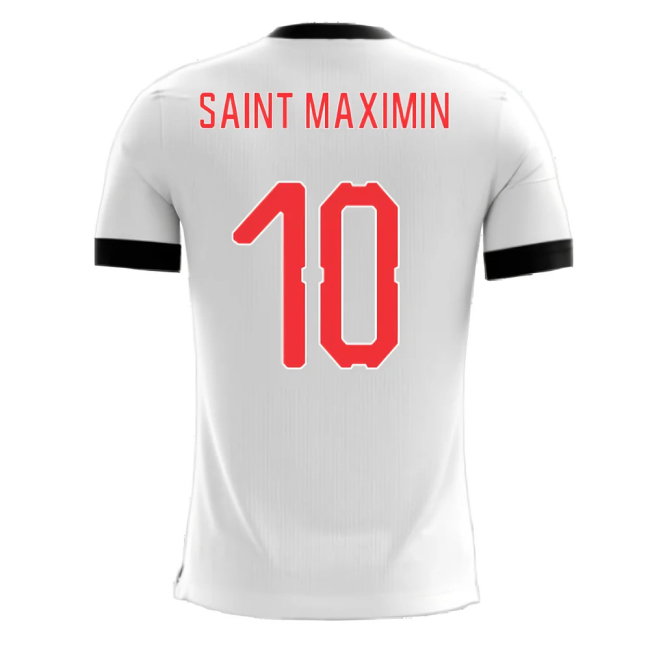 Newcastle 2025-2026 Home Concept Football Kit (Airo) (SAINT MAXIMIN 10)