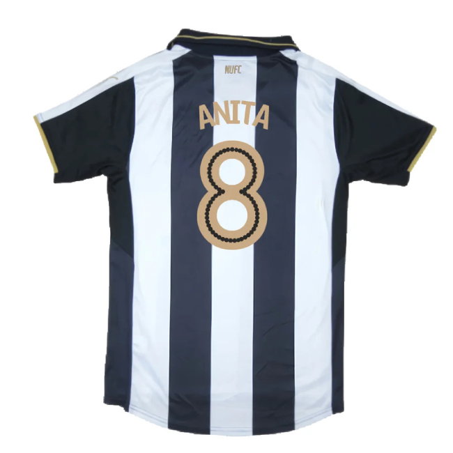 Newcastle United 2016-17 Sponsorless Home Shirt (M) (Excellent) (Anita 8)