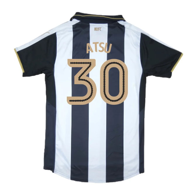 Newcastle United 2016-17 Sponsorless Home Shirt (M) (Excellent) (Atsu 30)