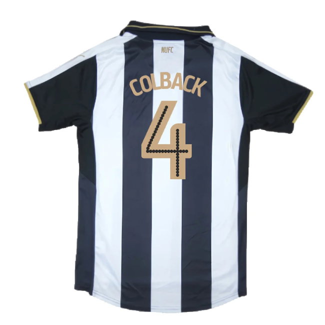 Newcastle United 2016-17 Sponsorless Home Shirt (M) (Excellent) (Colback 4)