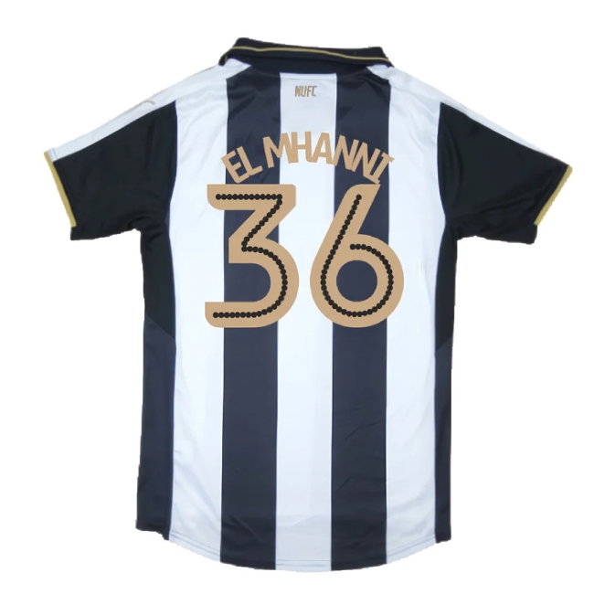 Newcastle United 2016-17 Sponsorless Home Shirt (M) (Excellent) (El Mhanni 36)