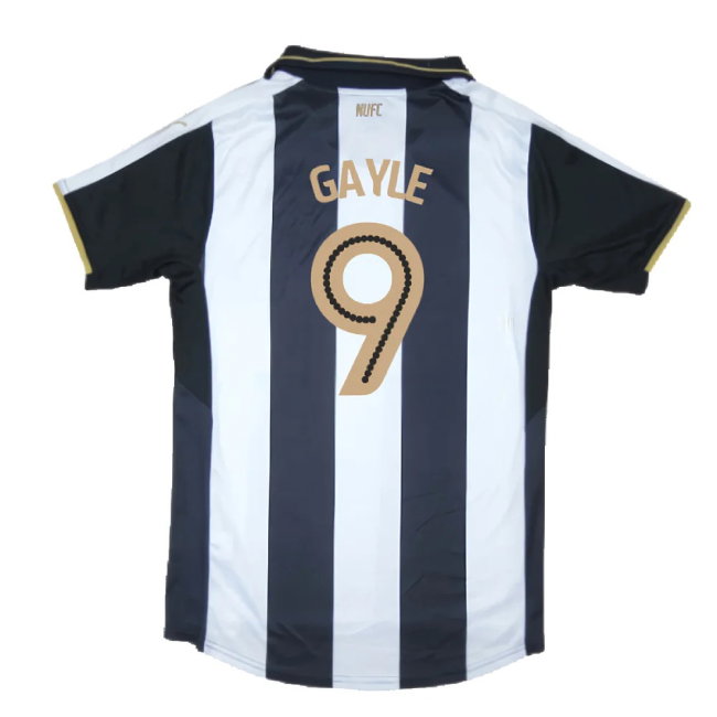 Newcastle United 2016-17 Sponsorless Home Shirt (M) (Excellent) (Gayle 9)