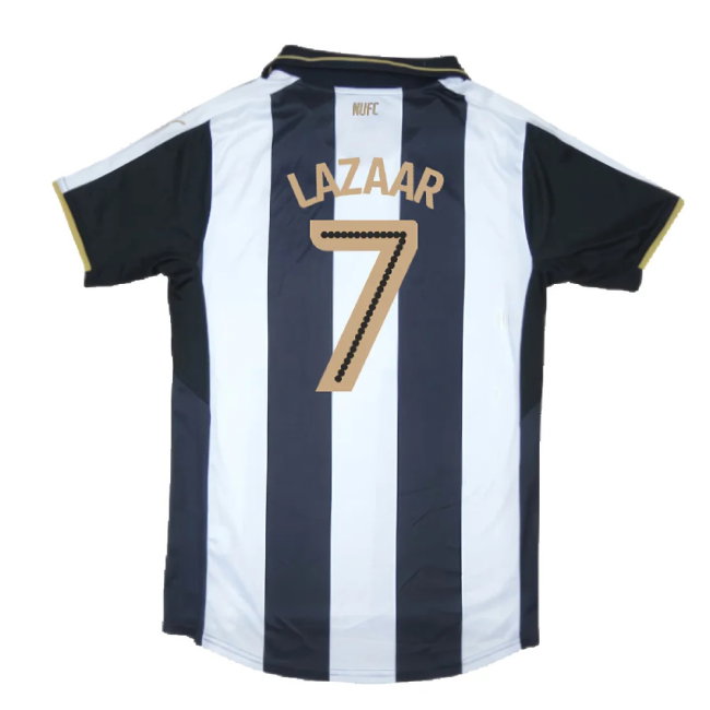 Newcastle United 2016-17 Sponsorless Home Shirt (M) (Excellent) (Lazaar 7)