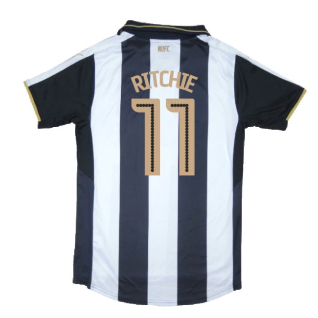 Newcastle United 2016-17 Sponsorless Home Shirt (M) (Excellent) (Ritchie 11)
