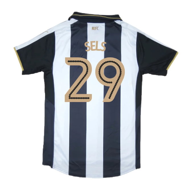 Newcastle United 2016-17 Sponsorless Home Shirt (M) (Excellent) (Sels 29)