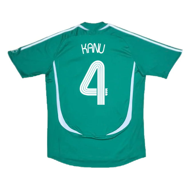 Nigeria 2006-08 Home Shirt (Very Good) (Kanu 4)